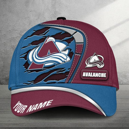LIMITED EDITION - NEW CUSTOMIZED NHL05 CAL COLORADO AVALANCHE CLASSIC CAP