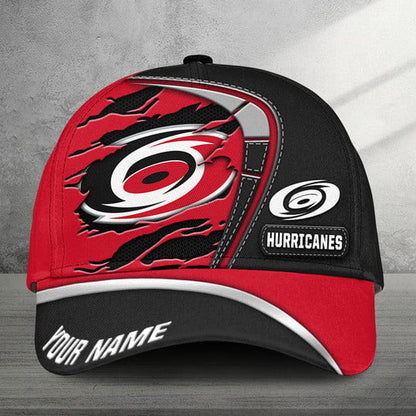 LIMITED EDITION - NEW CUSTOMIZED NHL07 CLH CAROLINA HURRICANES CLASSIC CAP