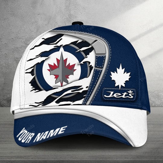 LIMITED EDITION - NEW CUSTOMIZED NHL21 WPJ WINNIPEG JETS CLASSIC CAP