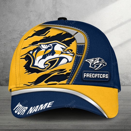LIMITED EDITION - NEW CUSTOMIZED NHL31 NVP NASHVILLE PREDATORS CLASSIC CAP