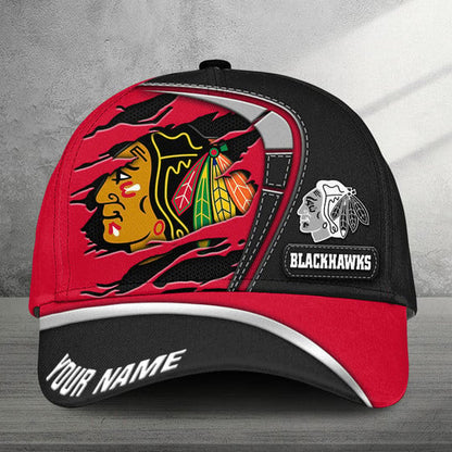 LIMITED EDITION - NEW CUSTOMIZED NHL08 CBH CHICAGO BLACKHAWKS CLASSIC CAP