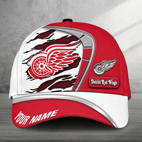 LIMITED EDITION - NEW CUSTOMIZED NHL22 DRW DETROIT RED WINGS CLASSIC CAP