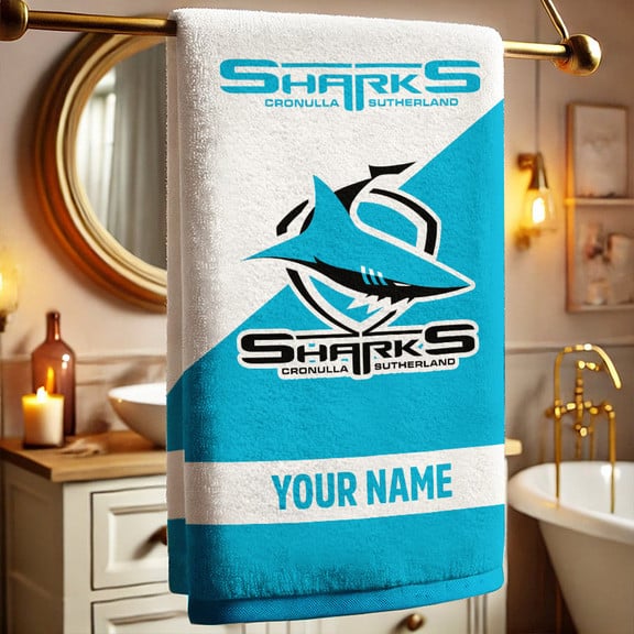LIMITED EDITION - NEW 08 CNS PERSONALIZED BATH TOWEL GIFT FOR FANS