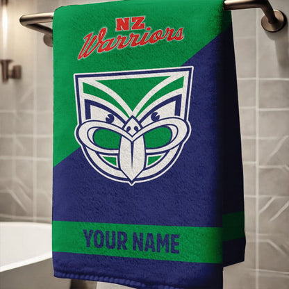 LIMITED EDITION - NEW 11 NZW PERSONALIZED BATH TOWEL GIFT FOR FANS