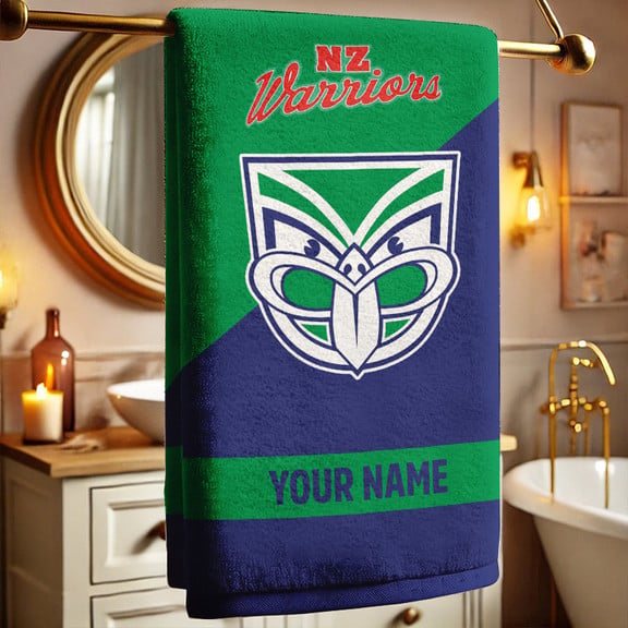LIMITED EDITION - NEW 11 NZW PERSONALIZED BATH TOWEL GIFT FOR FANS