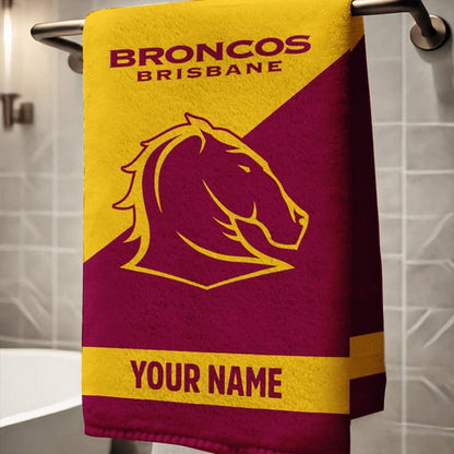 LIMITED EDITION - NEW 01 BBC PERSONALIZED BATH TOWEL GIFT FOR FANS