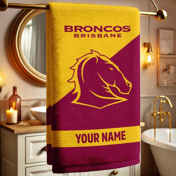 LIMITED EDITION - NEW 01 BBC PERSONALIZED BATH TOWEL GIFT FOR FANS