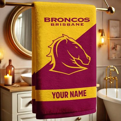 LIMITED EDITION - NEW 01 BBC PERSONALIZED BATH TOWEL GIFT FOR FANS