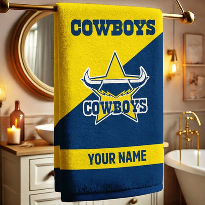 LIMITED EDITION - NEW 13 NQLC PERSONALIZED BATH TOWEL GIFT FOR FANS