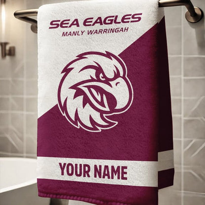 LIMITED EDITION - NEW 05 SEL PERSONALIZED BATH TOWEL GIFT FOR FANS