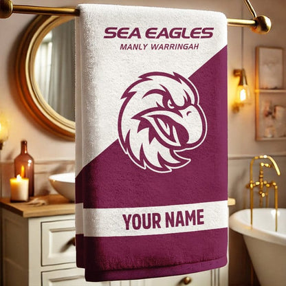 LIMITED EDITION - NEW 05 SEL PERSONALIZED BATH TOWEL GIFT FOR FANS