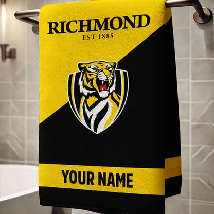 LIMITED EDITION - NEW 06 RTG PERSONALIZED BATH TOWEL GIFT FOR FANS