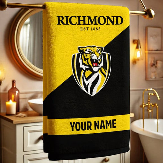 LIMITED EDITION - NEW 06 RTG PERSONALIZED BATH TOWEL GIFT FOR FANS