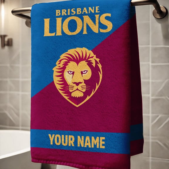 LIMITED EDITION - NEW 02 BBL PERSONALIZED BATH TOWEL GIFT FOR FANS