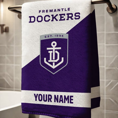 LIMITED EDITION - NEW 09 FMDK PERSONALIZED BATH TOWEL GIFT FOR FANS