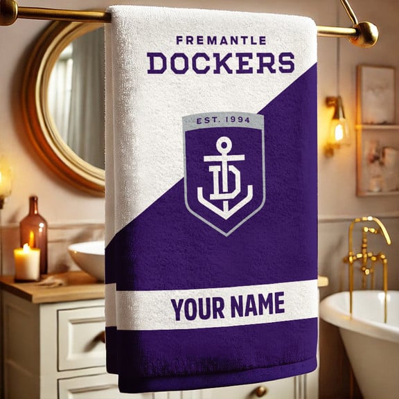 LIMITED EDITION - NEW 09 FMDK PERSONALIZED BATH TOWEL GIFT FOR FANS