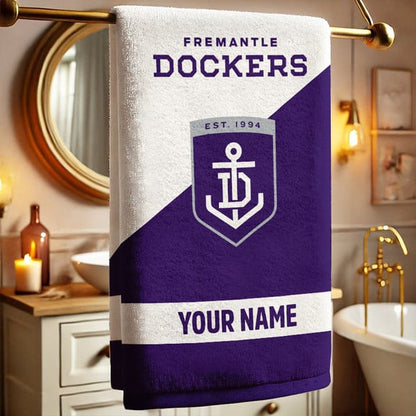 LIMITED EDITION - NEW 09 FMDK PERSONALIZED BATH TOWEL GIFT FOR FANS