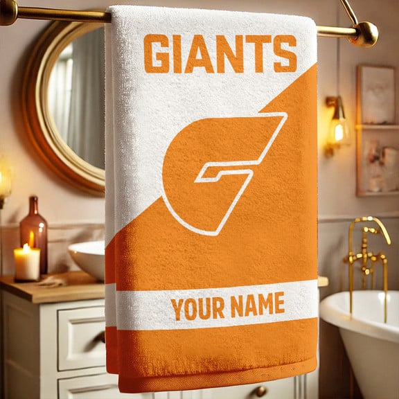 LIMITED EDITION - NEW 19 GWSG PERSONALIZED BATH TOWEL GIFT FOR FANS