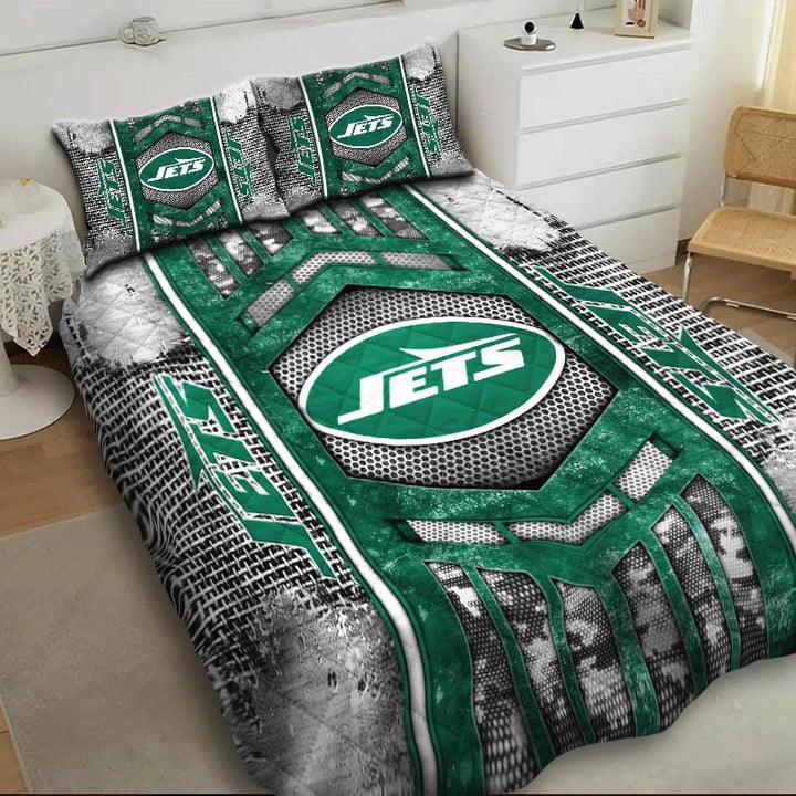 LIMITED EDITION - NEW PREMIUM NFL25 NYJ NEW YORK JETS BEDDING SET