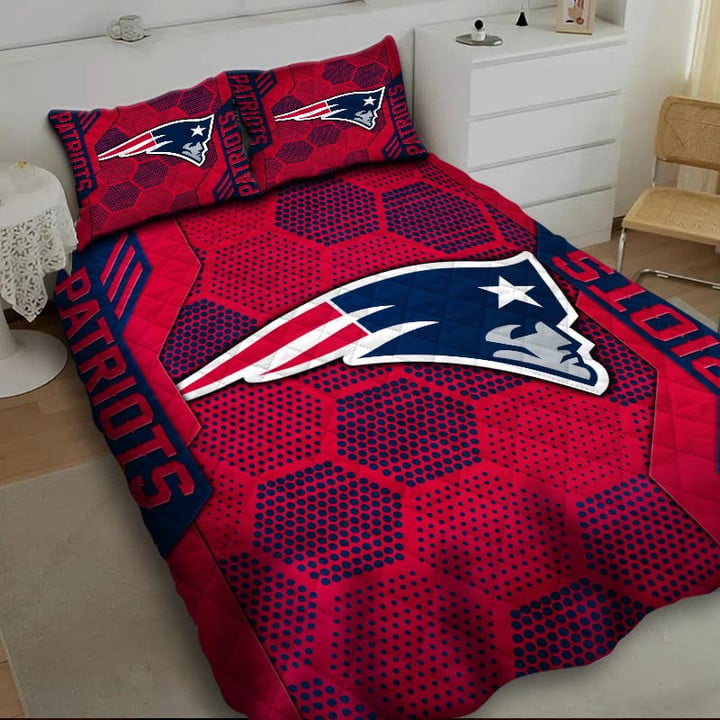 LIMITED EDITION - NEW PREMIUM NFL27 NEP NEW ENGLAND PATRIOTS BEDDING SET