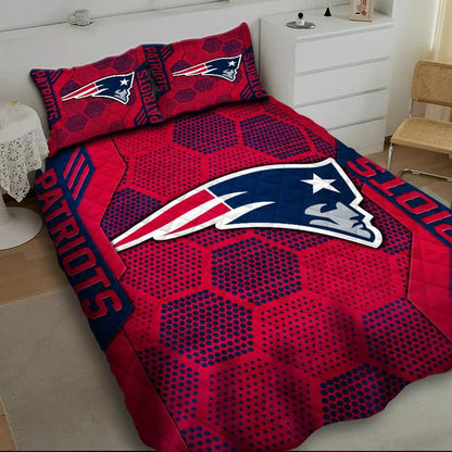 LIMITED EDITION - NEW PREMIUM NFL27 NEP NEW ENGLAND PATRIOTS BEDDING SET
