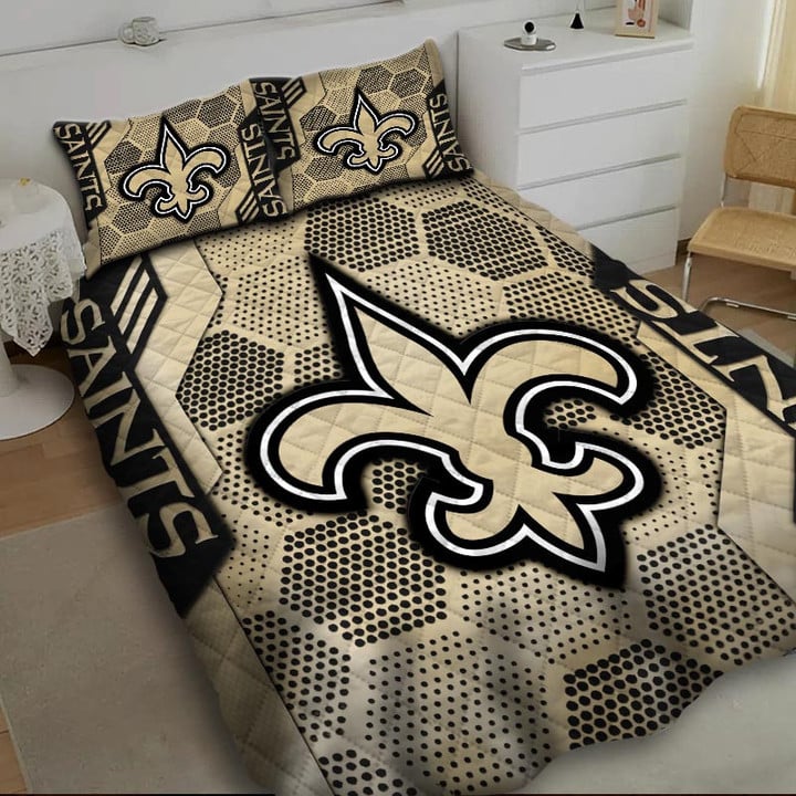 LIMITED EDITION - NEW PREMIUM NFL24 NOS NEW ORLEANS SAINTS BEDDING SET