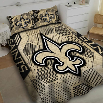 LIMITED EDITION - NEW PREMIUM NFL24 NOS NEW ORLEANS SAINTS BEDDING SET