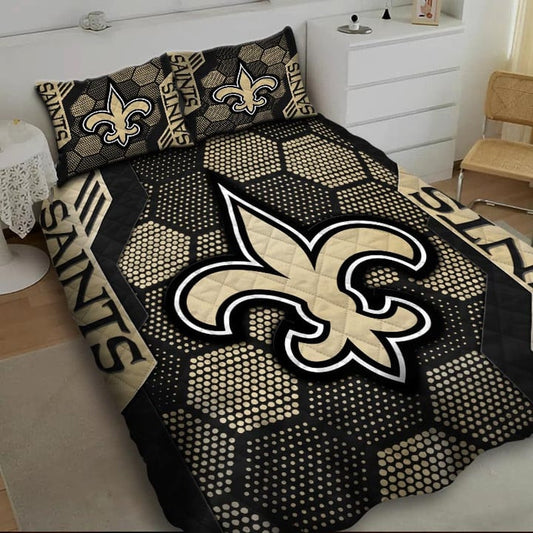 LIMITED EDITION - NEW PREMIUM NFL24 NOS NEW ORLEANS SAINTS BEDDING SET