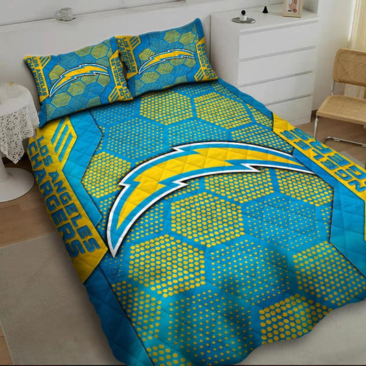 LIMITED EDITION - NEW PREMIUM NFL09 LAC LOS ANGELES CHARGERS BEDDING SET