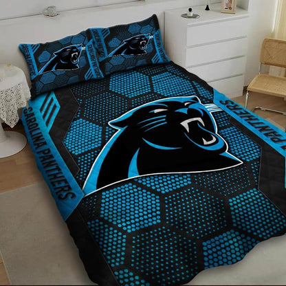 LIMITED EDITION - NEW PREMIUM NFL23 CLP CAROLINA PANTHERS BEDDING SET