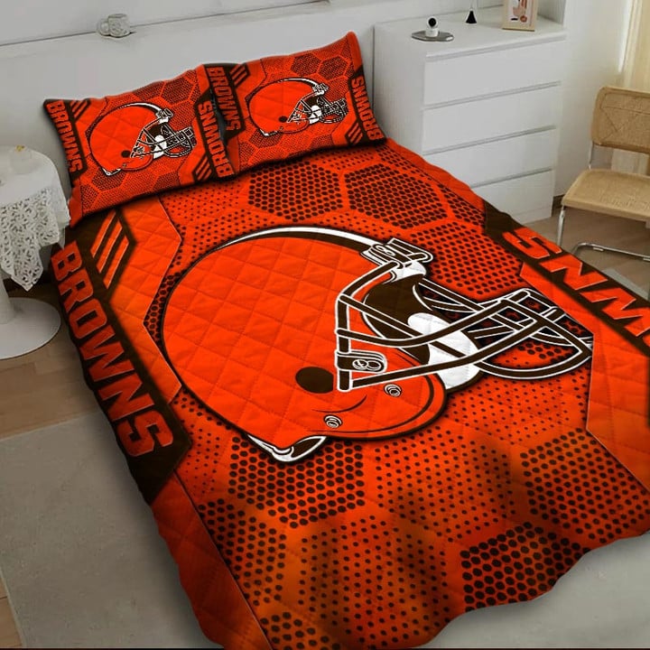 LIMITED EDITION - NEW PREMIUM NFL29 CLB CLEVELAND BROWNS BEDDING SET