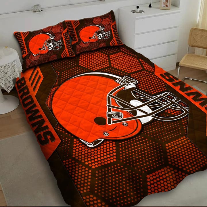 LIMITED EDITION - NEW PREMIUM NFL29 CLB CLEVELAND BROWNS BEDDING SET