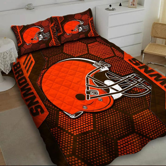 LIMITED EDITION - NEW PREMIUM NFL29 CLB CLEVELAND BROWNS BEDDING SET