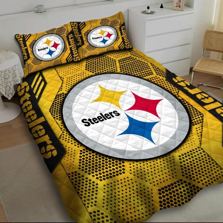 LIMITED EDITION - NEW PREMIUM NFL14 PSB PITTSBURGH STEELERS BEDDING SET