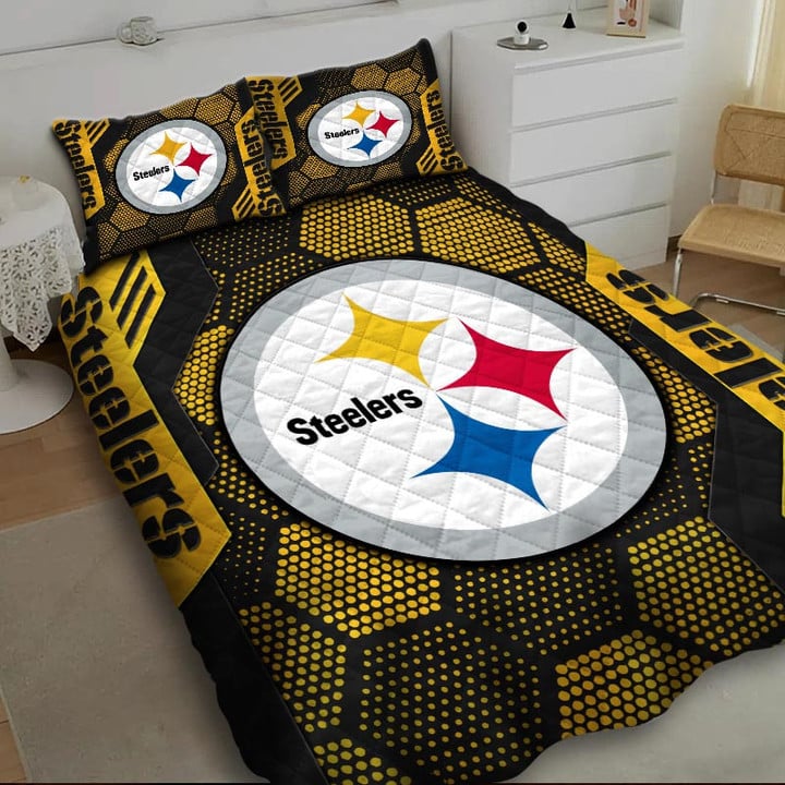 LIMITED EDITION - NEW PREMIUM NFL14 PSB PITTSBURGH STEELERS BEDDING SET