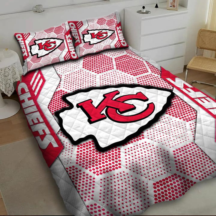 LIMITED EDITION - NEW PREMIUM NFL01 KCC KANSAS CITY CHIEFS BEDDING SET