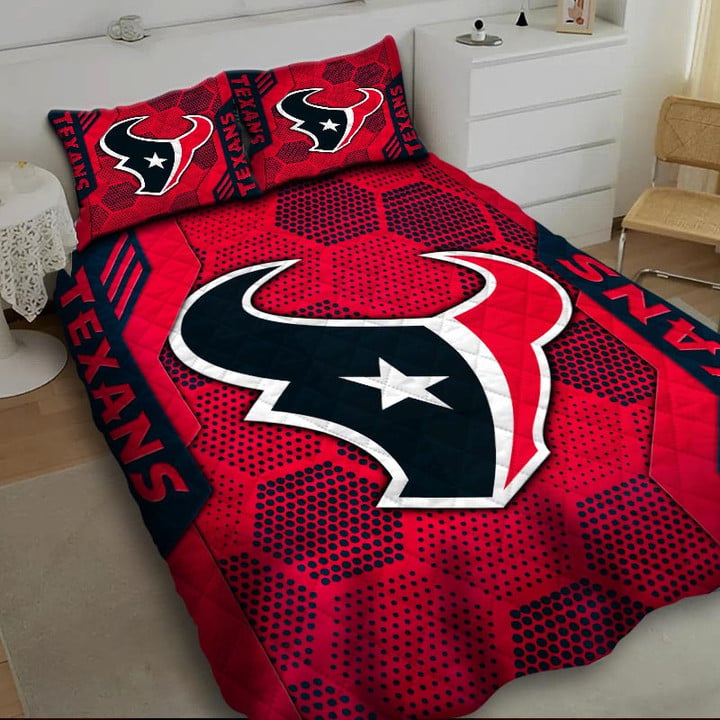 LIMITED EDITION - NEW PREMIUM NFL15 HTT HOUSTON TEXANS BEDDING SET