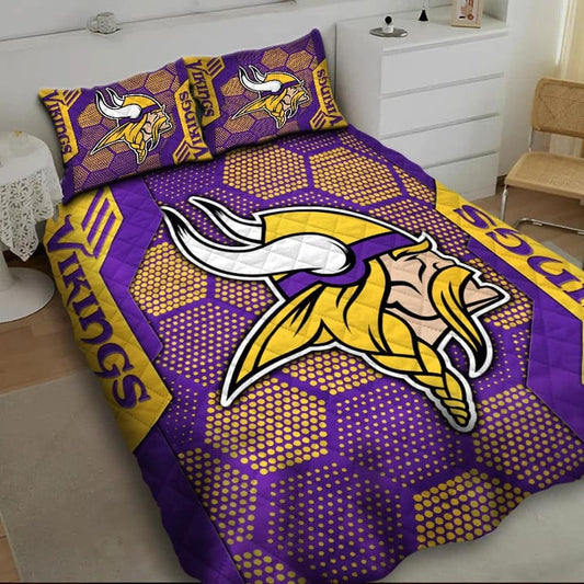 LIMITED EDITION - NEW PREMIUM NFL05 MVK MINNESOTA VIKINGS BEDDING SET
