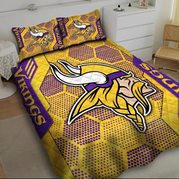 LIMITED EDITION - NEW PREMIUM NFL05 MVK MINNESOTA VIKINGS BEDDING SET