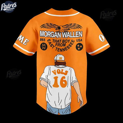 Morgan Wallen Baseball Jersey