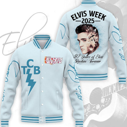 New Premium Elvis Presley Baseball Jacket - EVPLCAO106