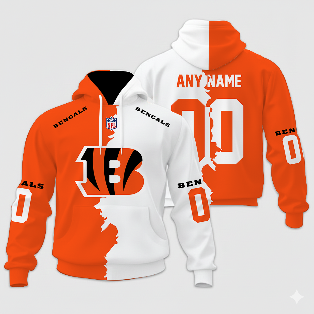 LIMITED EDITION - NEW CUSTOMIZED NFL16 CCB CINCINNATI BENGALS HOME MIX AWAY T-SHIRT, POLO, HOODIE & JACKETS