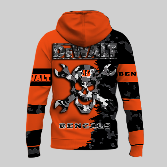 LIMITED EDITION - NEW CUSTOMIZED NFL16 CCB CINCINNATI BENGALS DEWALT UNISEX T-SHIRT, POLO, HOODIE & JACKETS