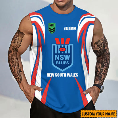 NRL 2025 Tanktop, Gym Shirt
