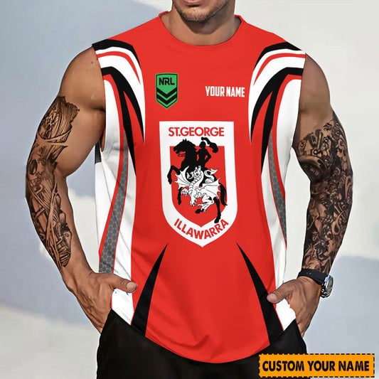 NRL 2025 Tanktop, Gym Shirt