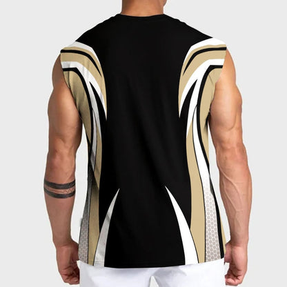 LIMITED EDITION - NEW CUSTOMIZED NFL24 NOS NEW ORLEANS SAINTS TANKTOP & GYM SHIRT