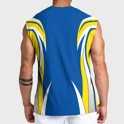 LIMITED EDITION - NEW CUSTOMIZED NFL22 LAR LOS ANGELES RAMS TANKTOP & GYM SHIRT