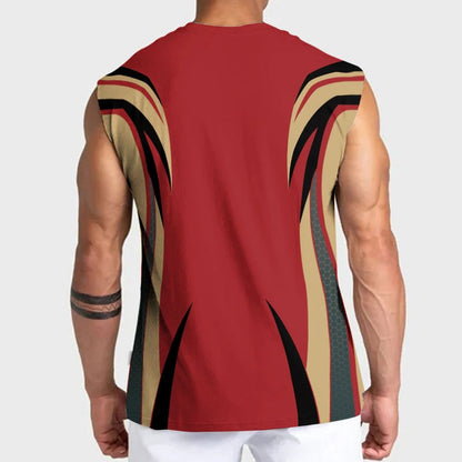LIMITED EDITION - NEW CUSTOMIZED NFL11 SF49 SAN FRANCISCO 49ERS TANKTOP & GYM SHIRT