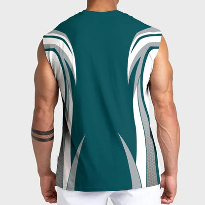 LIMITED EDITION - NEW CUSTOMIZED NFL02 PPE PHILADELPHIA EAGLES TANKTOP & GYM SHIRT