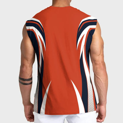 LIMITED EDITION - NEW CUSTOMIZED NFL26 CCB CHICAGO BEARS TANKTOP & GYM SHIRT